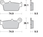 SBS SI - Sintered Brake Pads (604SI)