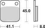 SBS SI - Sintered Brake Pads (536SI)