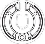SBS Brake Shoes w/Springs (2010)