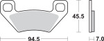 SBS ATS Sintered Brake Pads (822ATS)