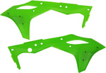 Cycra Powerflow Fluorescent Green Radiator Shrouds (1CYC-1868-72F)