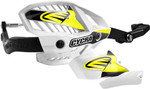 Cycra White Pro Bend Ultra Handguards w/HCM 1 1/8" Clamps (1CYC-7506-42HCM)