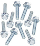 Bolt Flange Bolts | M6-1.00 x 25mm Length | 10mm Hex Head | 10-pack (023-10625)