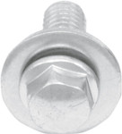 Bolt M6x16 8mm Hex Flange Bolt w/16mm Washer 10 Pack (024-11616)