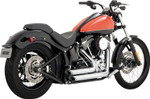 Vance & Hines Chrome Shortshots Staggered Exhaust System (17325)