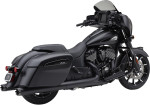 Cobra 4" Dual Cut Black Slip-On Mufflers (5206B)