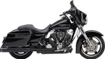 Cobra 4" Gen-2 Neighbor Haters Series Black Slip-On Mufflers '95-16 FL (6276RB)