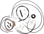 LA Choppers Black Vinyl Complete Cable Kit for 15"-17" Bars (LA-8050KT2-16B)