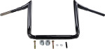 LA Choppers 1.5" Grande Prime Ape Black Handlebar w/14" End Rise (LA-7355-14B)