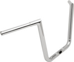 LA Choppers 10" Rise Twin Peaks Chrome Touring Handlebar w/Cables (LA-7312KT1-61)