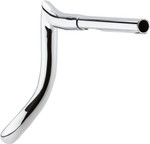LA Choppers 1.25" Prime Ape Chrome Handlebar w/10" End Rise (LA-7352-10)