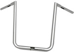 LA Choppers 1.25" Twin Peaks Hefty Chrome Handlebar w/19" End Rise (LA-7312-69)
