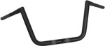 LA Choppers 1.25" Twin Peak Hefty M Black Handlebar w/10" End Rise (LA-7312-61M)