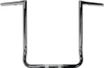 LA Choppers 1.25" Twin Peaks Chrome Handlebar w/18" End Rise (LA-7361-18)