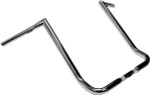LA Choppers 1.25" Twin Peaks Chrome Handlebar w/18" End Rise (LA-7361-18)