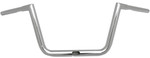 LA Choppers 1.25" Twin Peaks Hefty Chrome Handlebar w/10" End Rise (LA-7312-61)