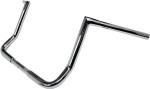 LA Choppers 1.25" Twin Peaks Chrome Handlebar w/12" End Rise (LA-7361-12)