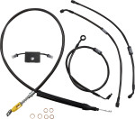 LA Choppers Midnight Standard Cable Kit for 12"-14" Bars (LA-8157KT-13M)