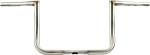 LA Choppers 1.25" Twin Peaks Stainless Handlebar w/8" End Rise (LA-7361-10SS)