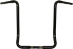 LA Choppers 1.25" Touring Glossy Black Ape Hangers w/18" End Rise (LA-7321-18B)