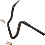 LA Choppers 1.5" Grande Trad Ape Hanger Black Handlebar w/14" Rise (LA-7322-14B)