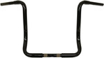 LA Choppers 1.25" Touring Glossy Black Ape Hangers w/14" End Rise (LA-7321-14B)