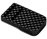 LA Choppers Black Aluminum County Line Brake Pedal Pad (LA-P104-00B)