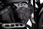 Cobra Spoke Black PowrFlo Air Intake System (06-0267-04B-SB)