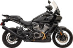 Bassani 4" Black Stainless Steel Slip-On Muffler (1P187SSB)