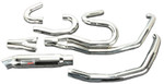 Bassani Road Rage II 2-Into-1 with Hot Rod Turnout Chrome Muffler System (1F68C)