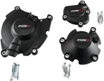 Puig Black Engine Cover Kit (20127N)