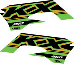 Factory Effex Kawasaki Tank/Shroud Graphics Kit (24-05130)