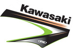 Factory Effex Kawasaki Tank/Shroud Graphics Kit (06-05118)