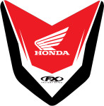 Factory Effex Honda Front Fender Graphics Kit (17-30306)