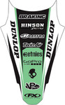 Factory Effex Kawasaki Rear Fender Graphics Kit (19-32110)