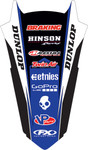 Factory Effex Yamaha Rear Fender Graphics Kit (17-32226)