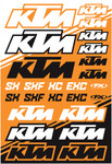 Factory Effex KTM SX Sticker Sheet (22-68530)