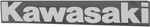 Factory Effex 12" Kawasaki White Die-Cut Decal (09-94110)