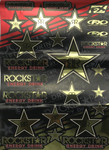 Factory Effex Rockstar Energy Mylar Sticker Sheet (15-68700)
