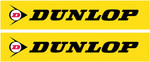 Factory Effex Dunlop Fork/Swingarm Decals (02-7065)