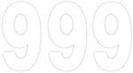Factory Effex 8" White Pro Number 9 Decals (02-4379)