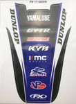 Factory Effex Yamaha Rear Fender Graphics Kit (17-32206)