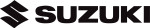 Factory Effex 12" Suzuki Black Die-Cut Decal (12-94414)