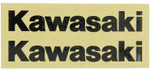 Factory Effex Black Kawasaki Fork/Swingarm Decals/Stickers (09-44114)