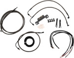 LA Choppers Midnight Complete Cable Kit for 12"-14" Bars (LA-8012KT2-13M)
