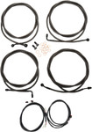 LA Choppers Midnight Complete PnP Cable Kit for 12"-14" Bars (LA-8054KT3-13M)