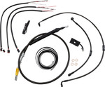 LA Choppers Midnight Complete Cable Kit for 15"-17" Bars (LA-8155KT2-16M)