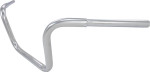 LA Choppers 1.25" Hefty Chrome 10" Ape Hanger Handlebars (LA-7312-10)