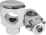 LA Choppers Chrome Hefty Springer Handlebar Riser Kit (LA-7410-00)