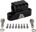 LA Choppers Glossy Black Kage Fighter Handlebar Clamp (LA-7335-XXCB)
